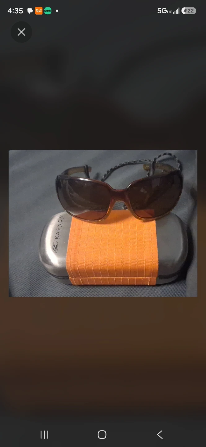 Kaenon Sunglasses with Case