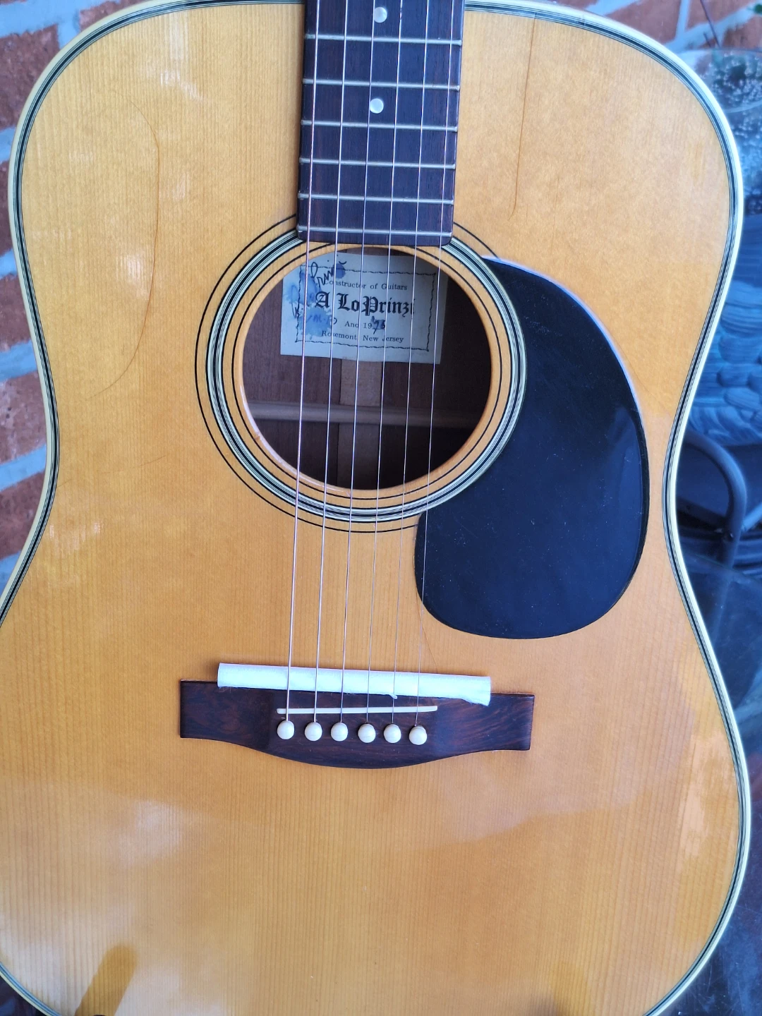 A. Lo Prinzi Acoustic Guitar - photo 2