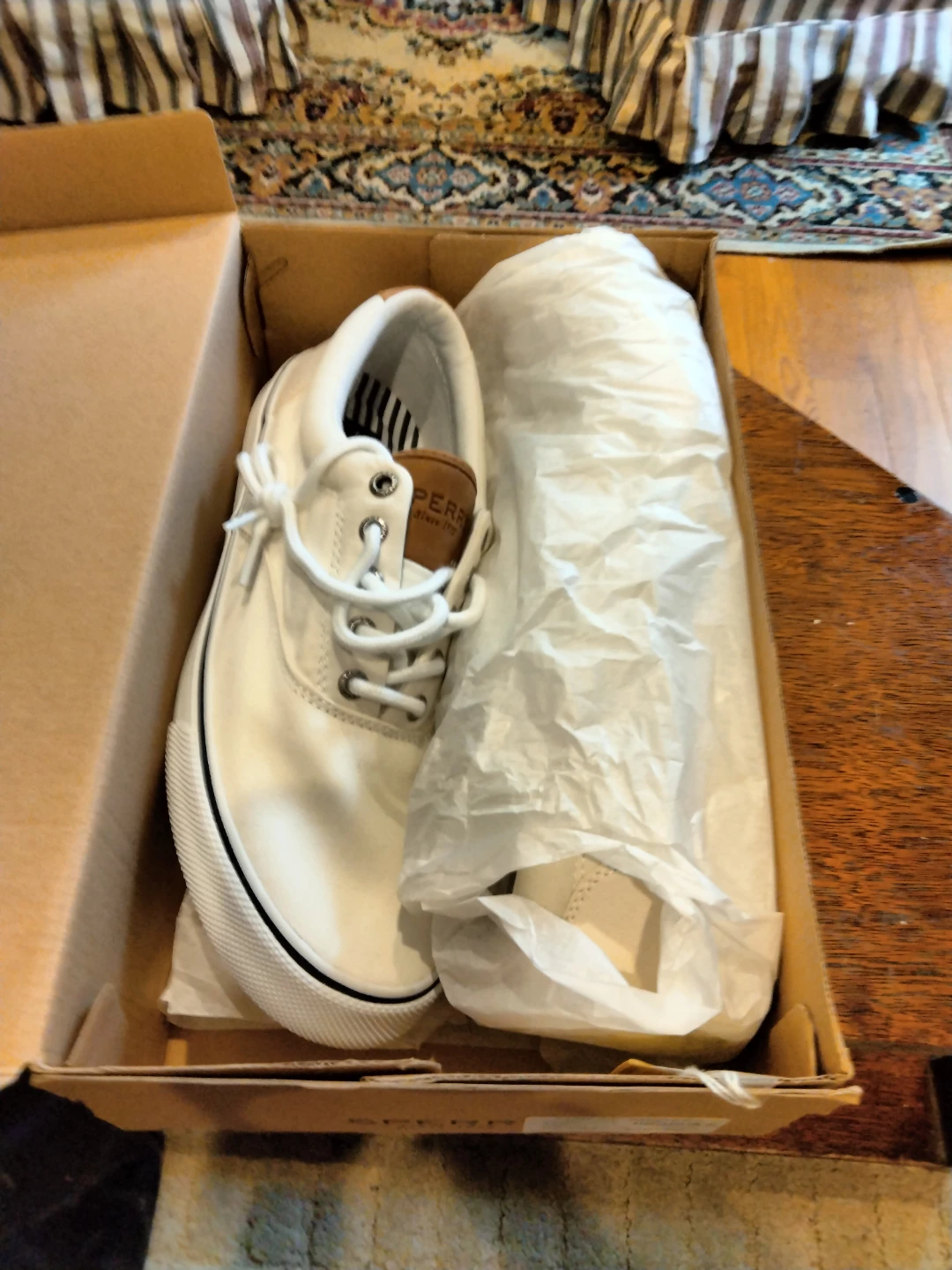 Sperry Striper II CVO SW White Men's Sneakers - photo 2