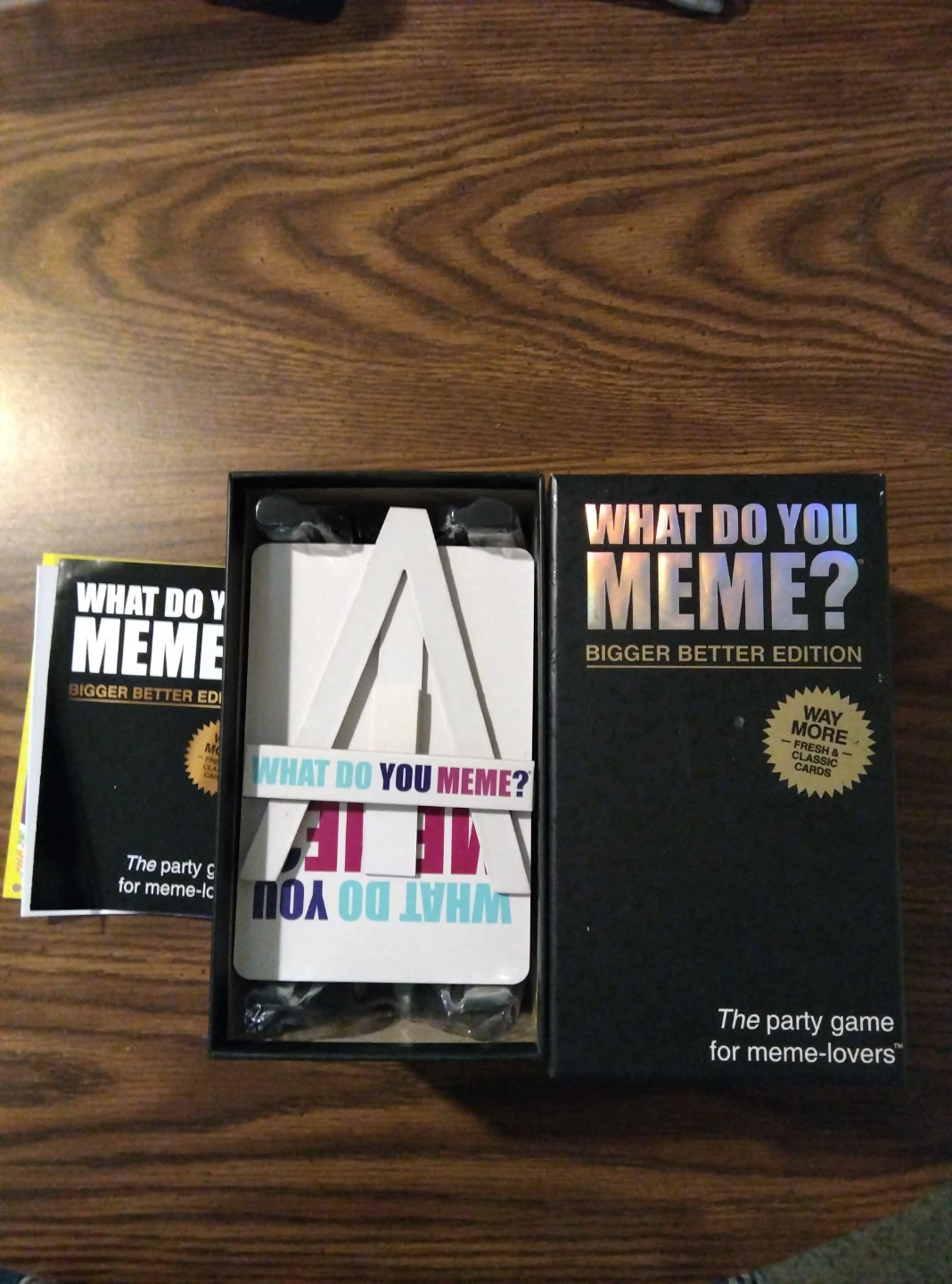 What Do You Meme? Bigger Better Edition Card Game