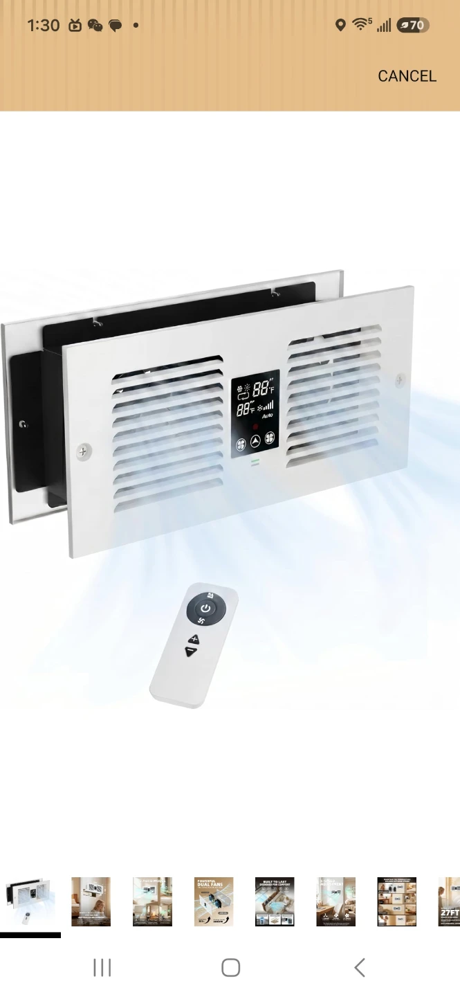 RTR300 Dual Fan Air Circulation Unit