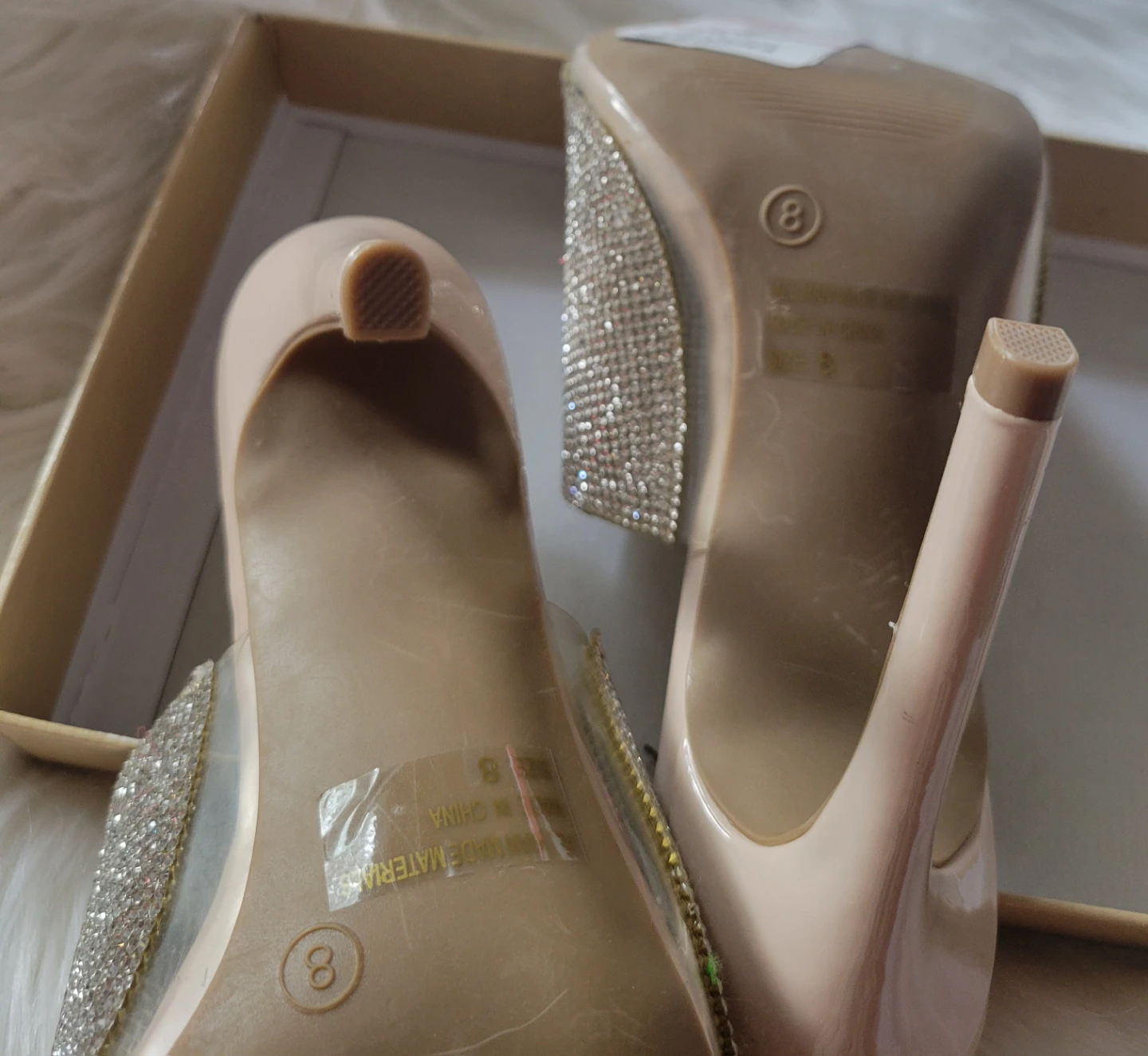 Wild Diva Pointed Toe Heels Size 8 - photo 2