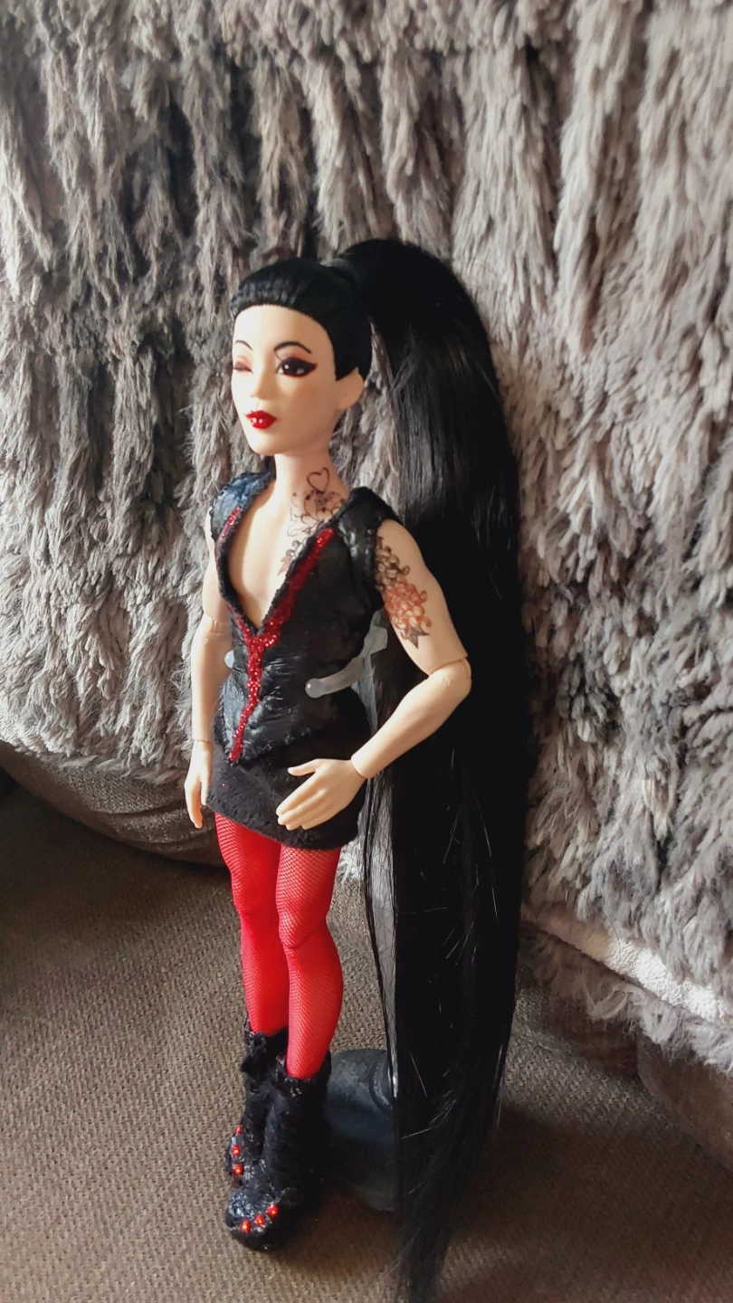 🖤 OOAK Art Doll – "Justin/Justine" – $475 CAD - photo 3