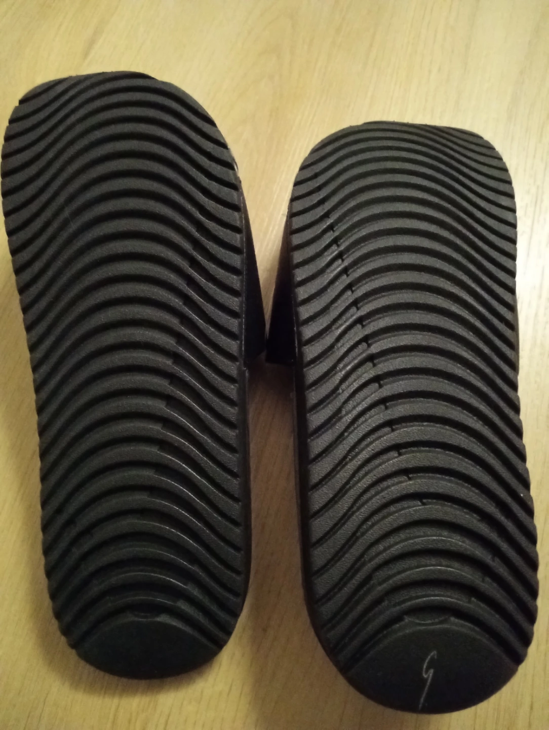 New Nike Kawa Slide Black/White sz 9 - photo 2