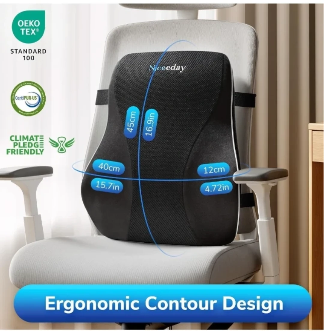 Moving out sale -Niceday Ergonomic Lumbar Support Pillow