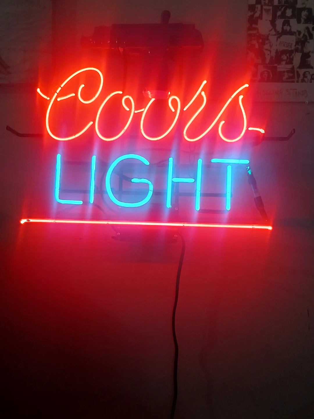 Coors Light Neon Sign