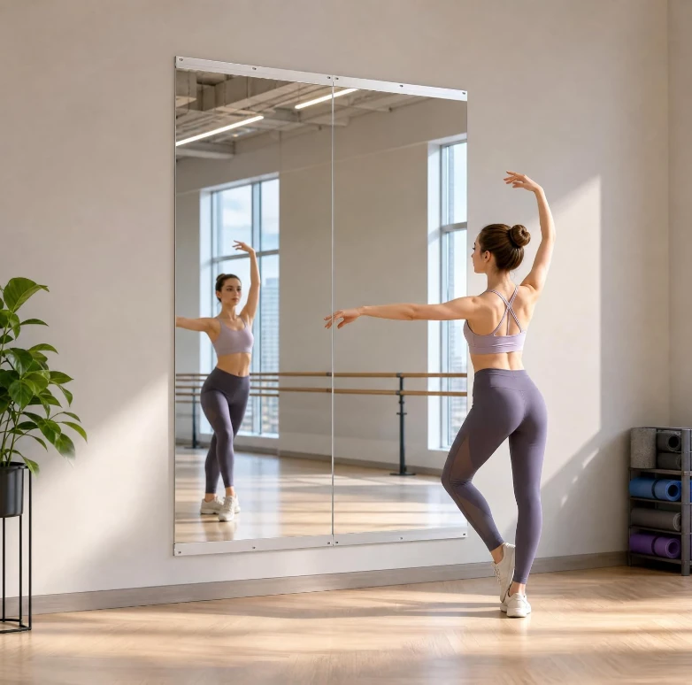 Home Gym Mirror 47" x 15" (2 PCS) - photo 4