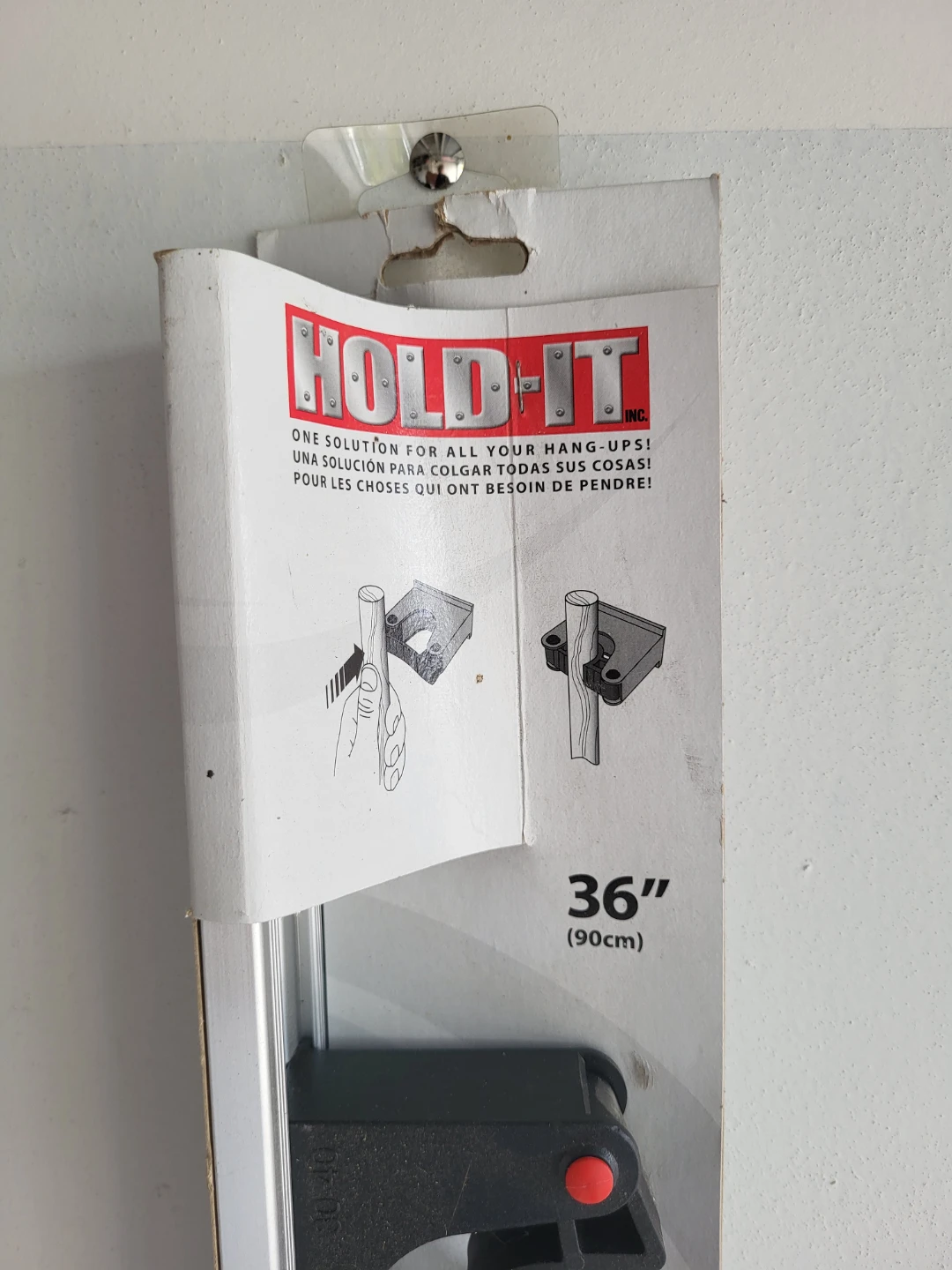 HOLD-IT! 36" Wall Organizer Rack - photo 2