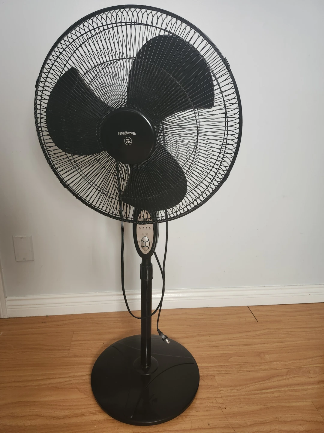 Westinghouse Pedestal Fan - Black