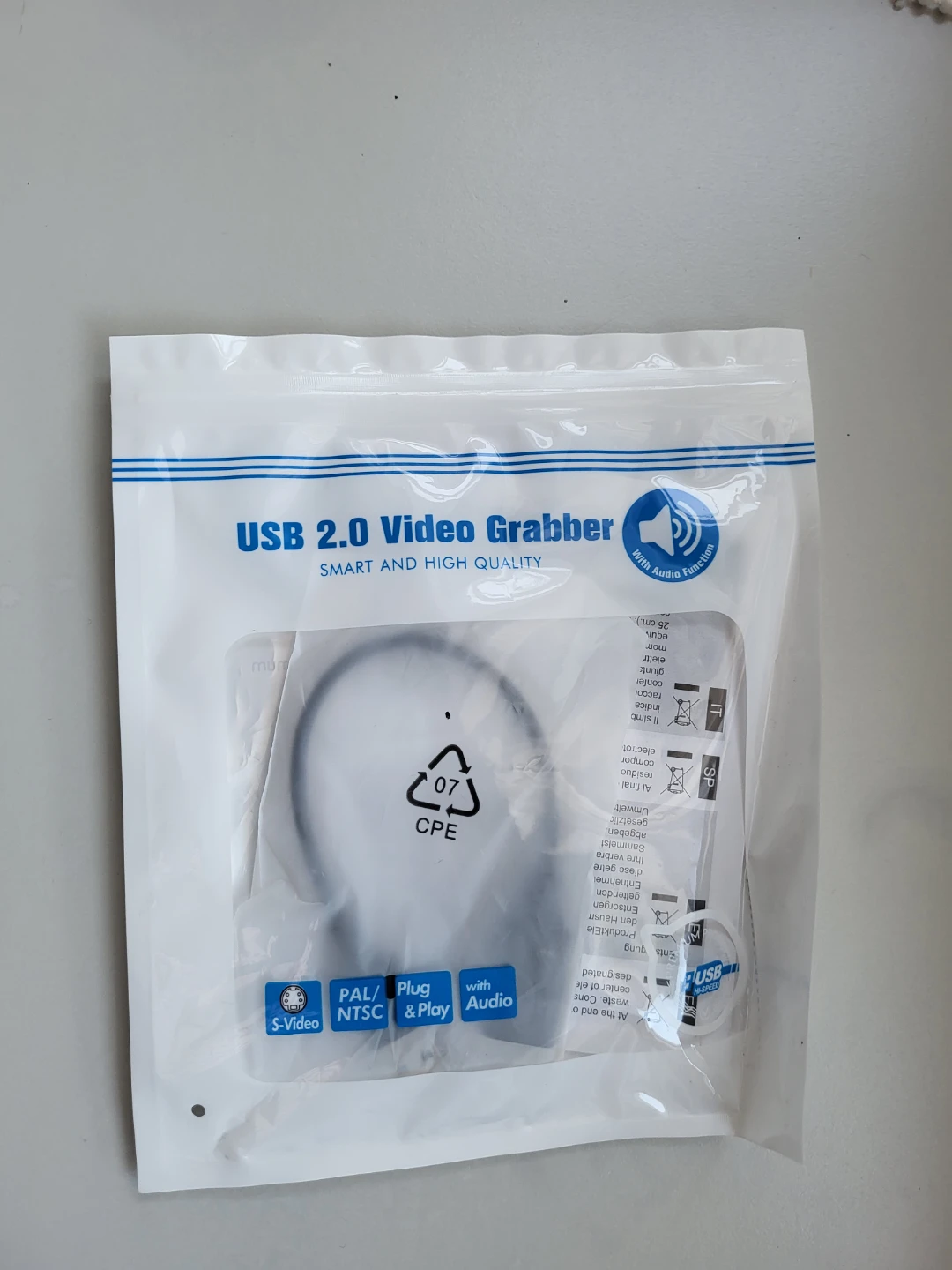 USB 2.0 Video Grabber Capture Card