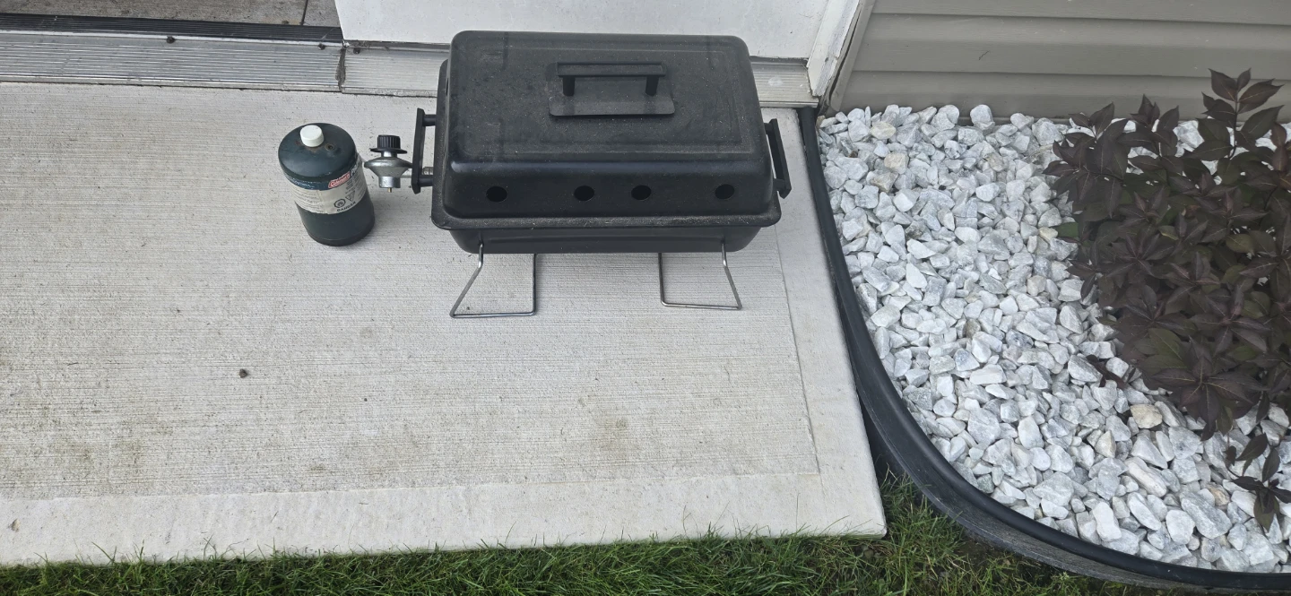 Coleman Portable Propane Grill with Propane Tank