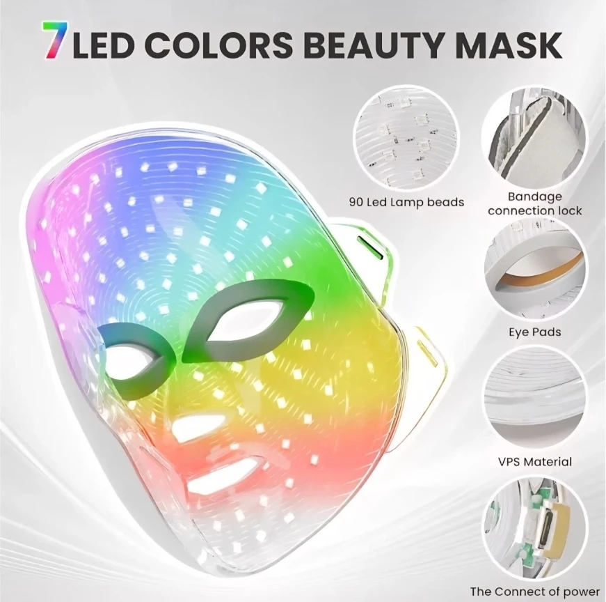 7 LED Colors Beauty Mask - photo 2