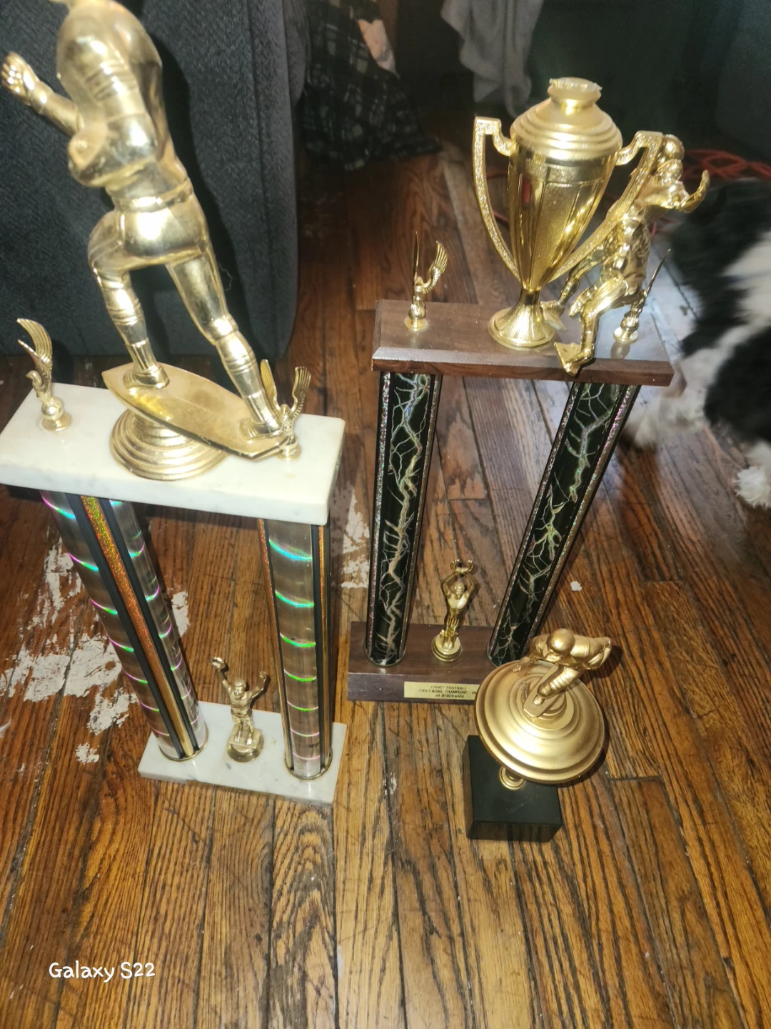Lot of 9 Gold Trophies - photo 3