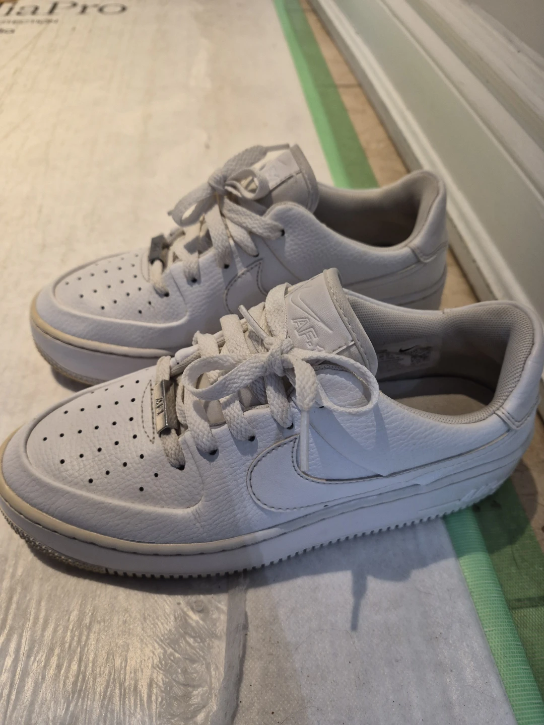 Women's size 8 Air Force 1 White Sneakers