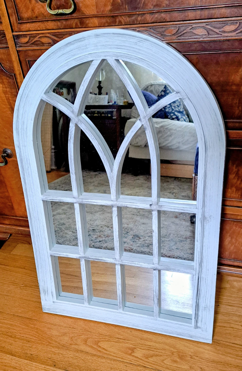 Arch Window Pane Mirror