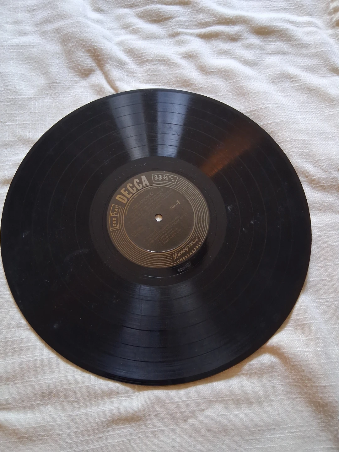 Oklahoma! Original Broadway Cast Vinyl LP Decca Records - photo 4