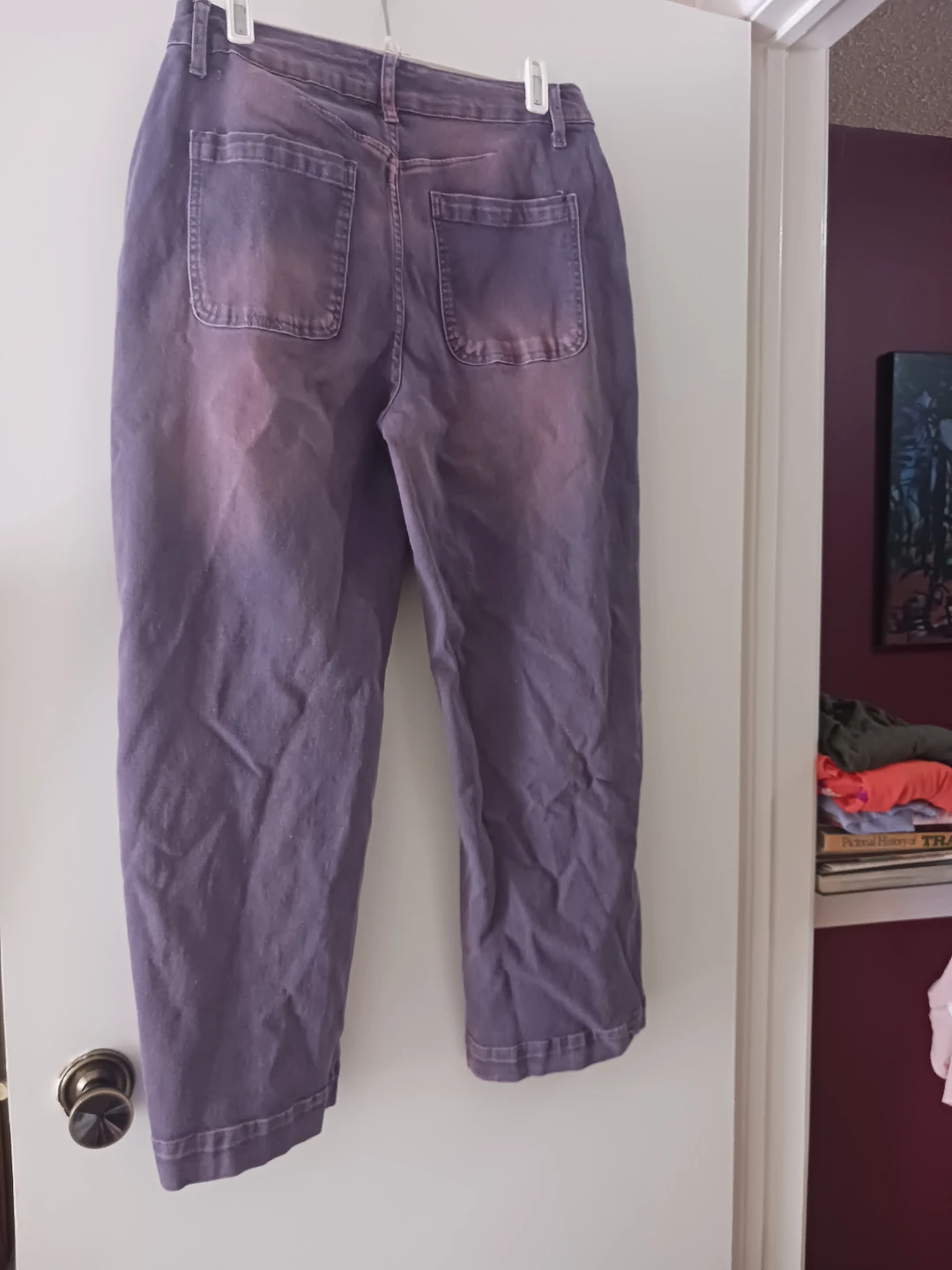 Fun purple yeans size L/XL