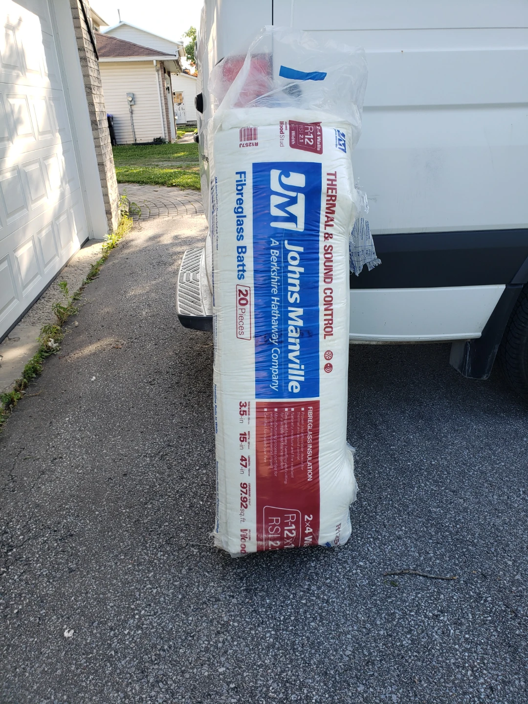Johns Manville Fibreglass Batts Insulation