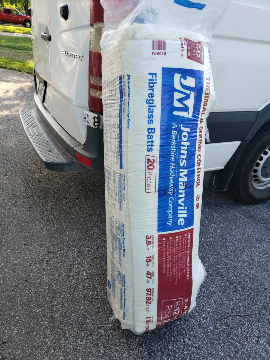 Johns Manville Fibreglass Batts Insulation - photo 2