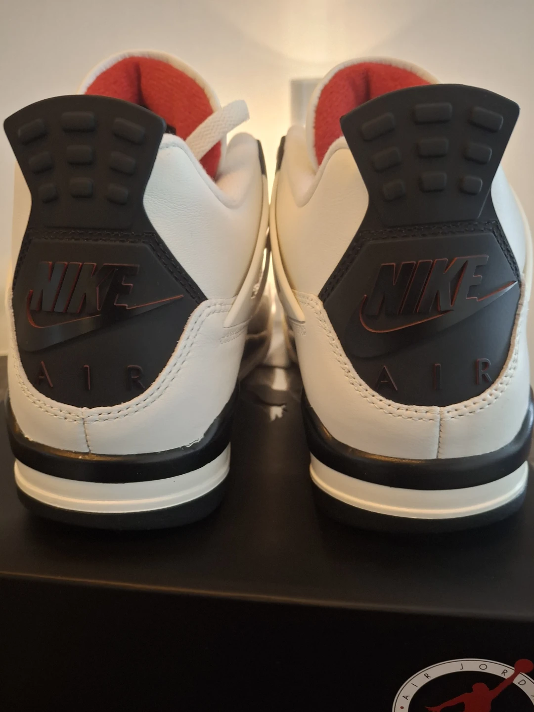Air Jordan 4 Retro OG FC Sail/Black-University Red - photo 5