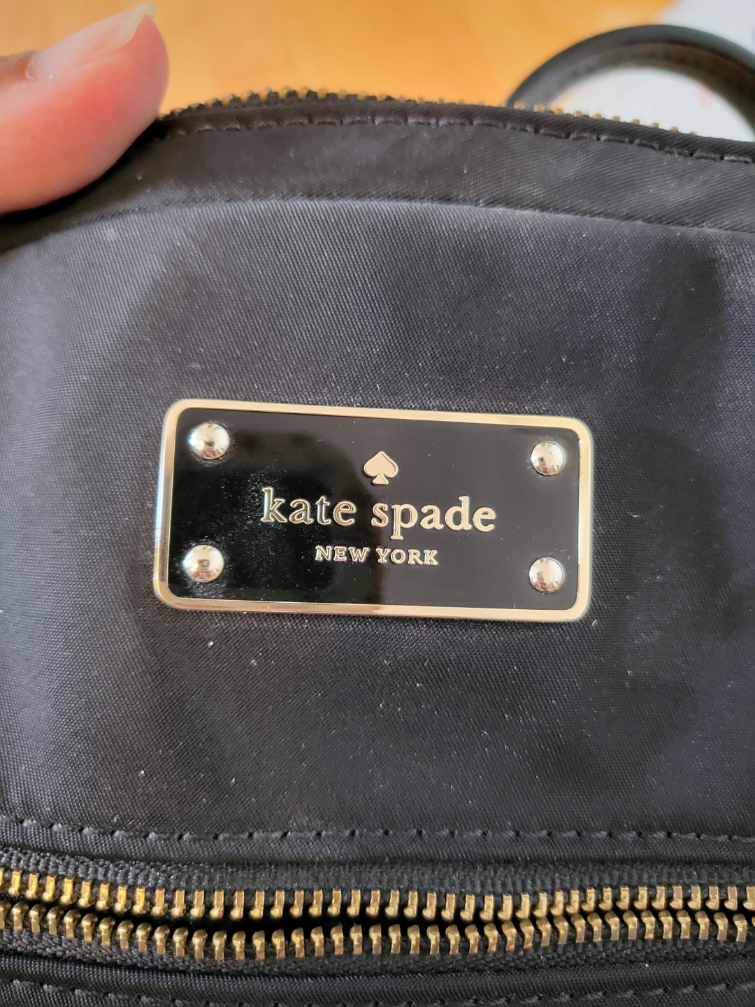 Kate Spade Black Nylon Backpack - photo 2