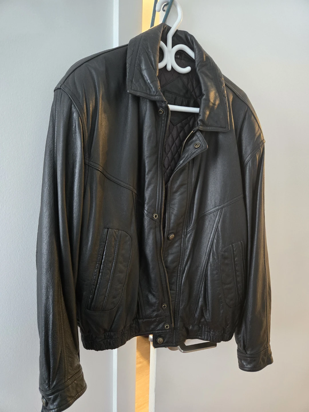 Moores leather jacket