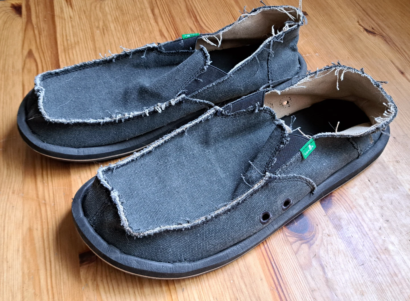 Sanuk Donny Charcoal Loafers