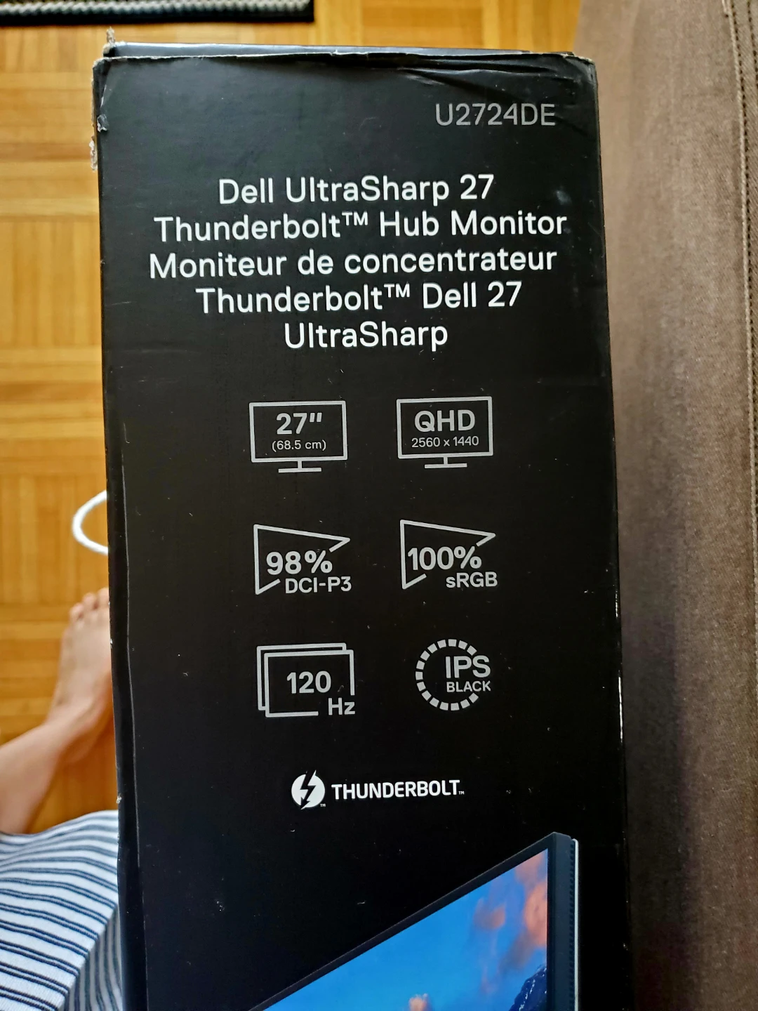 Dell UltraSharp 27 Thunderbolt Hub Monitor U2724DE - photo 2