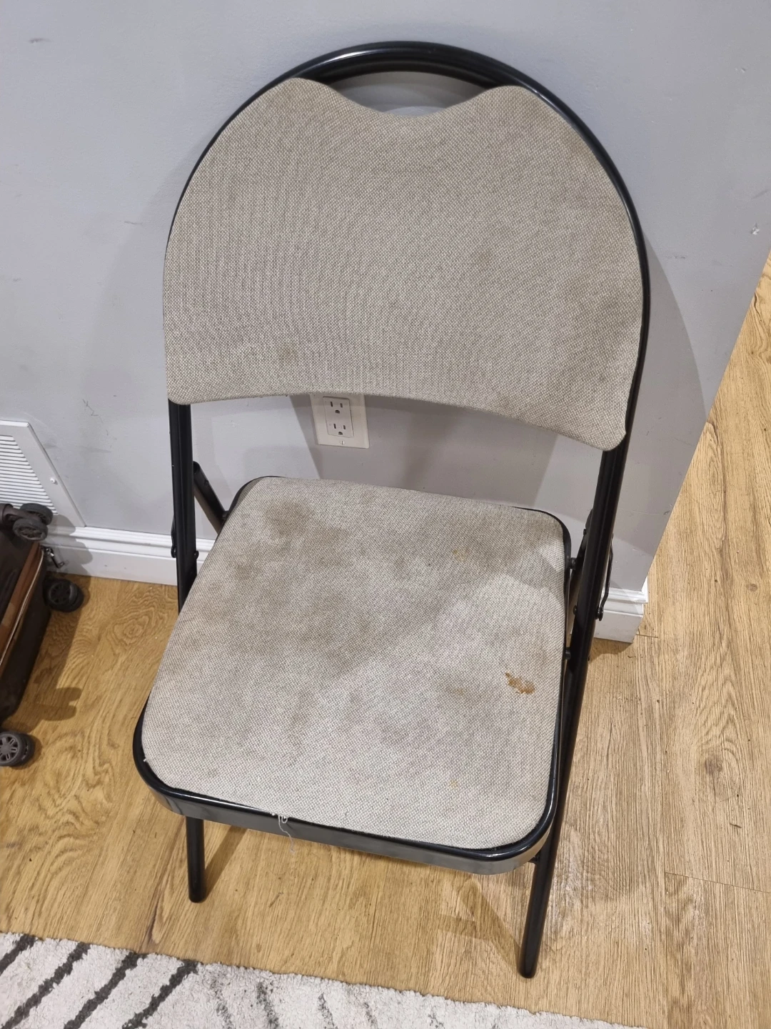 Folding Chair with Padded Seat