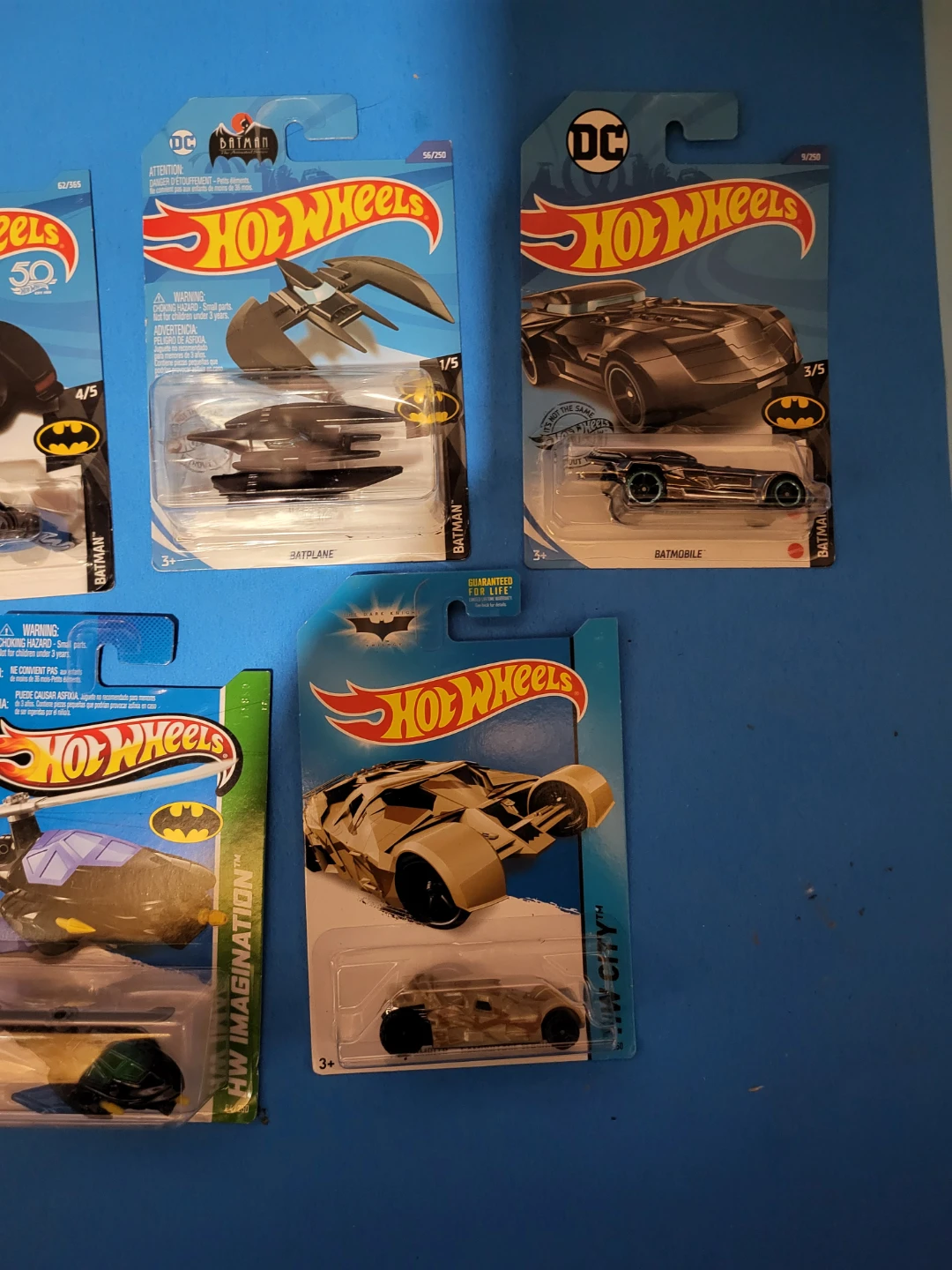 Hot Wheels Batman Vehicles - Lot of 7 - photo 3