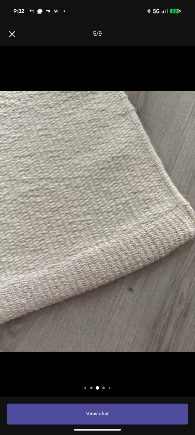 IKEA TIDTABELL Wool Rug 5'7"x7'10" - Like New – $230 retail - photo 4