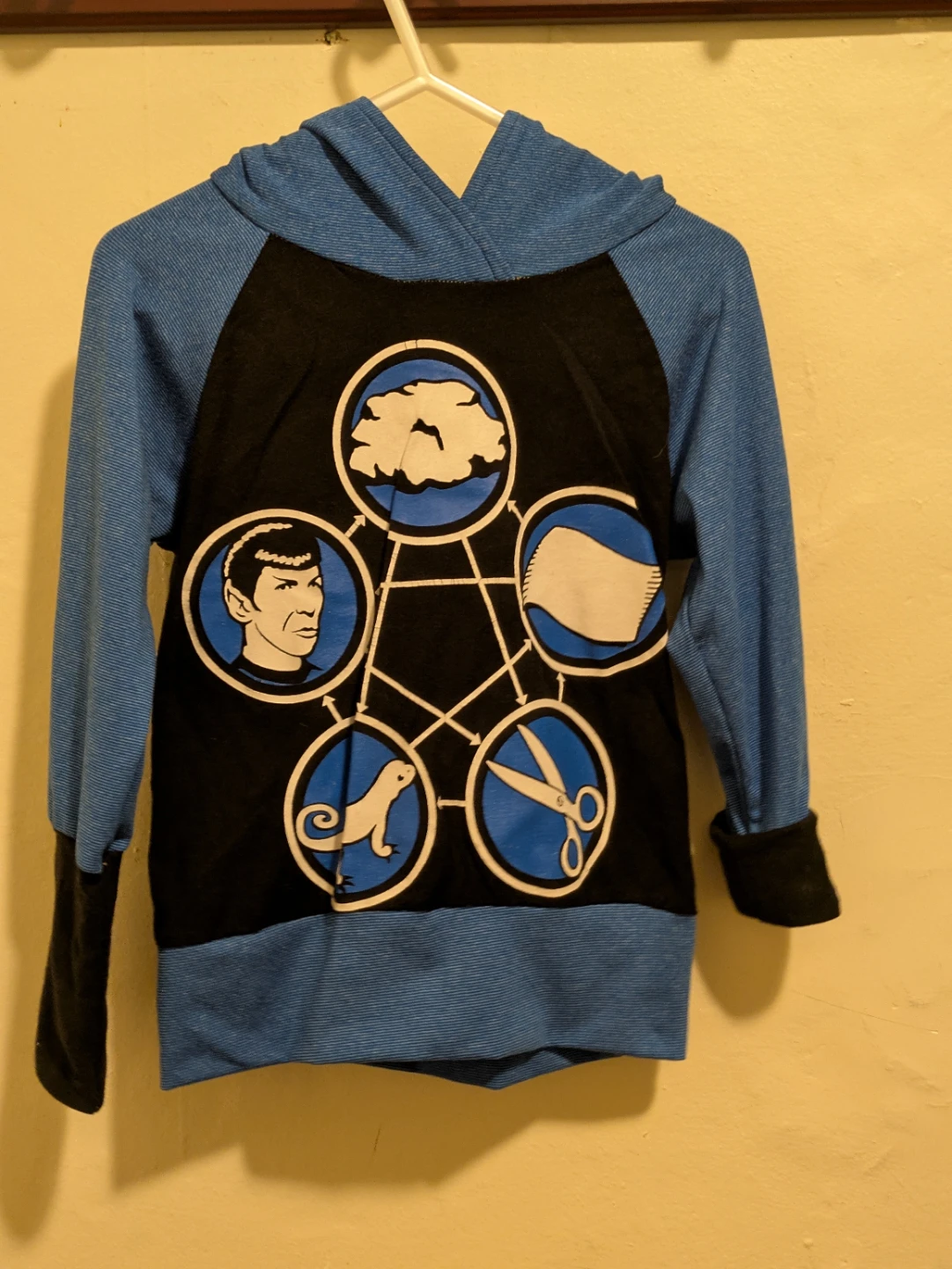 Grow With Me The Big Bang Theory Rock Paper Scissors Hoodie - photo 3