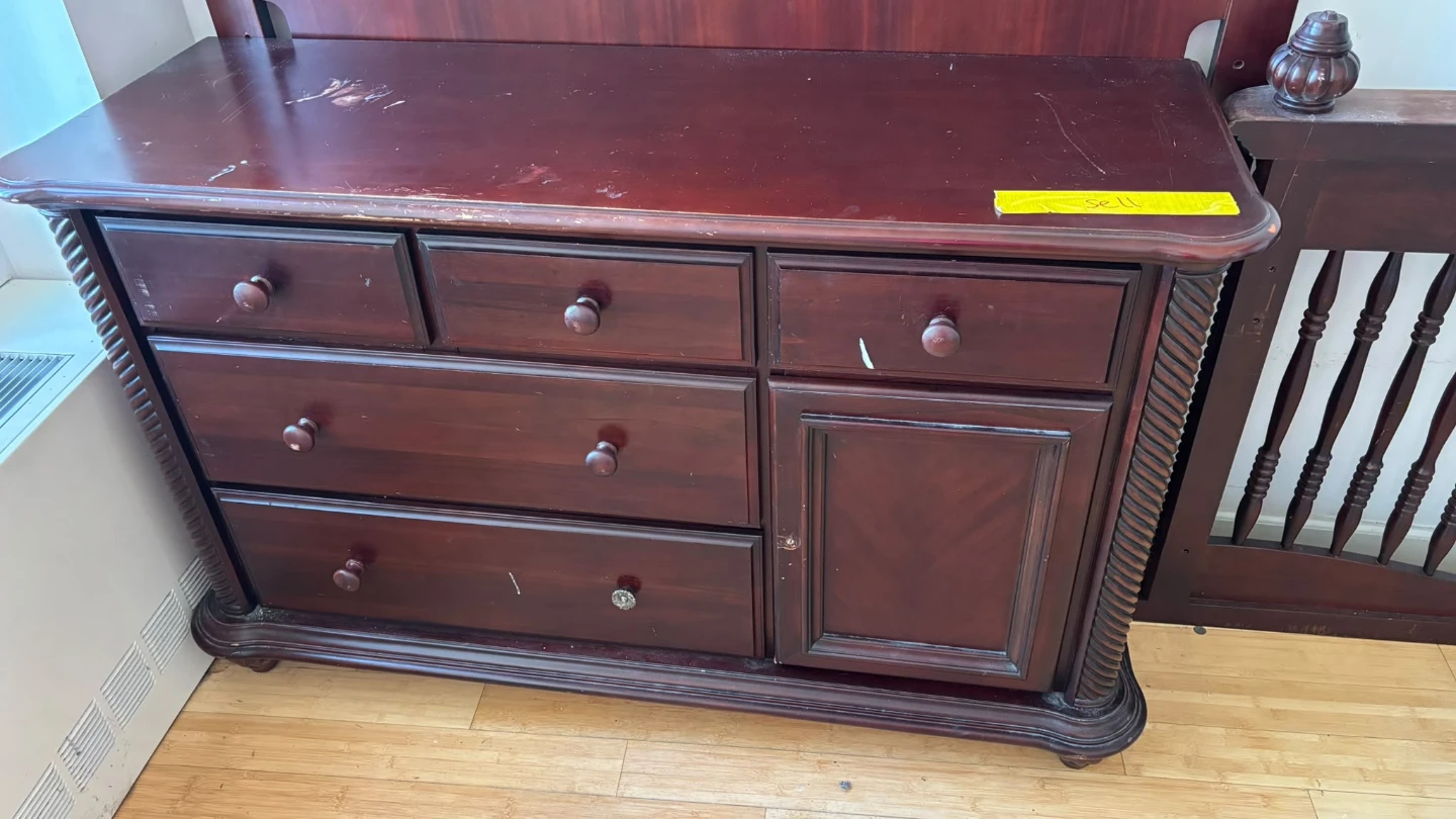 SOLD - Dark Wood Dresser (needs to be sold ASAP) - photo 2