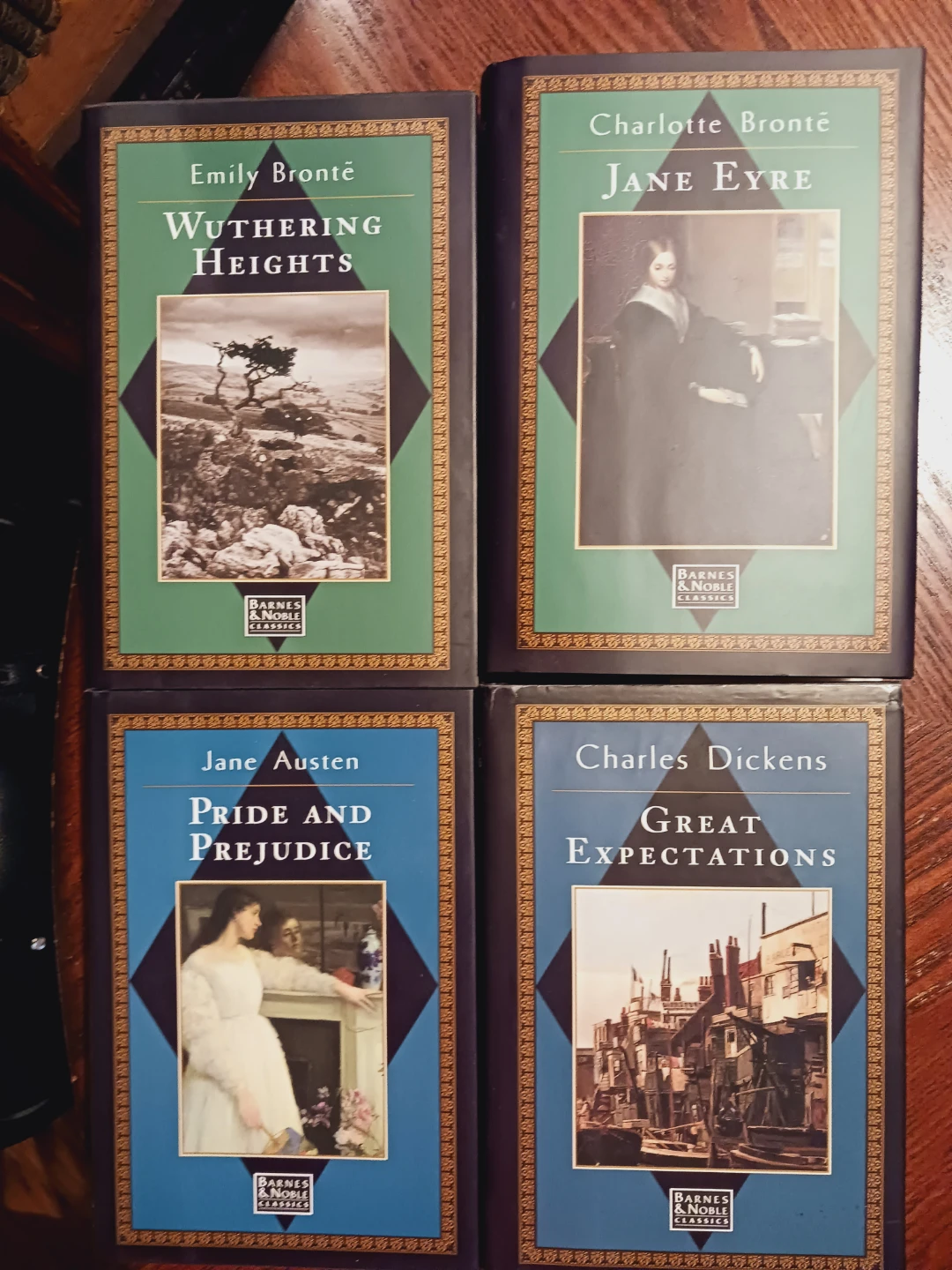 $3 EACH. 4× Classic Novels - Jane Eyre, Wuthering Heights, Pride