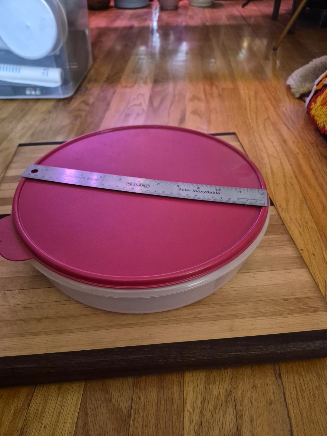 Tupperware Round Food Container