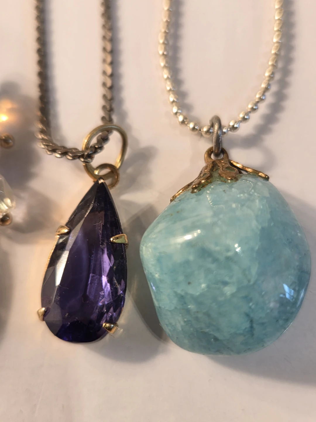 Assorted gemstones Pendant Necklaces - photo 3