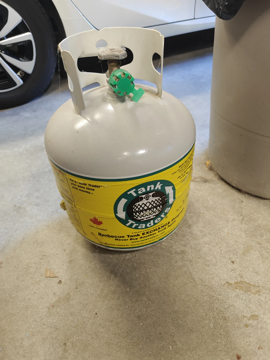 Tank Traders Barbecue Propane Tank