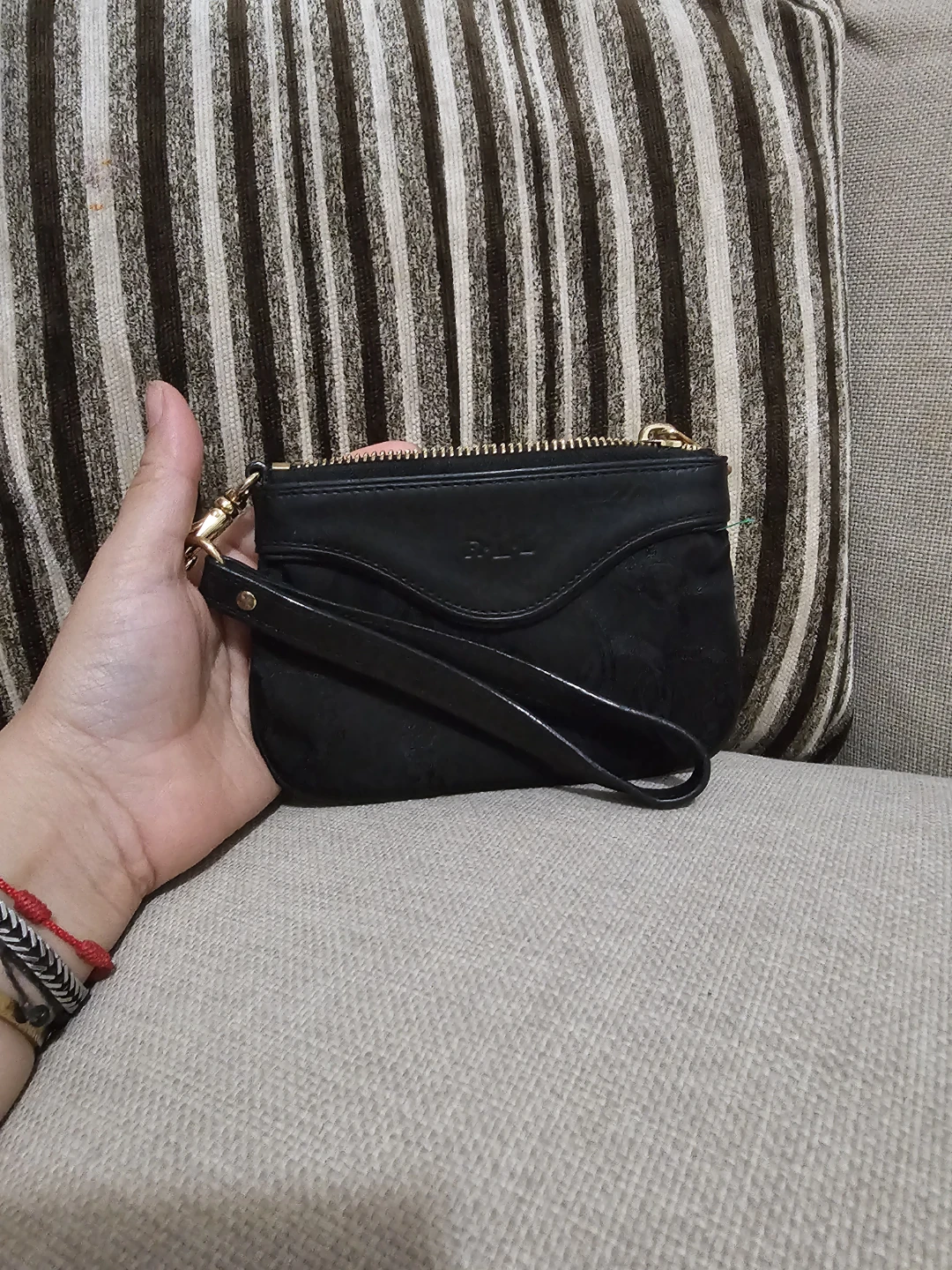 Black Polo Ralph Lauren Wristlet Pouch - photo 2