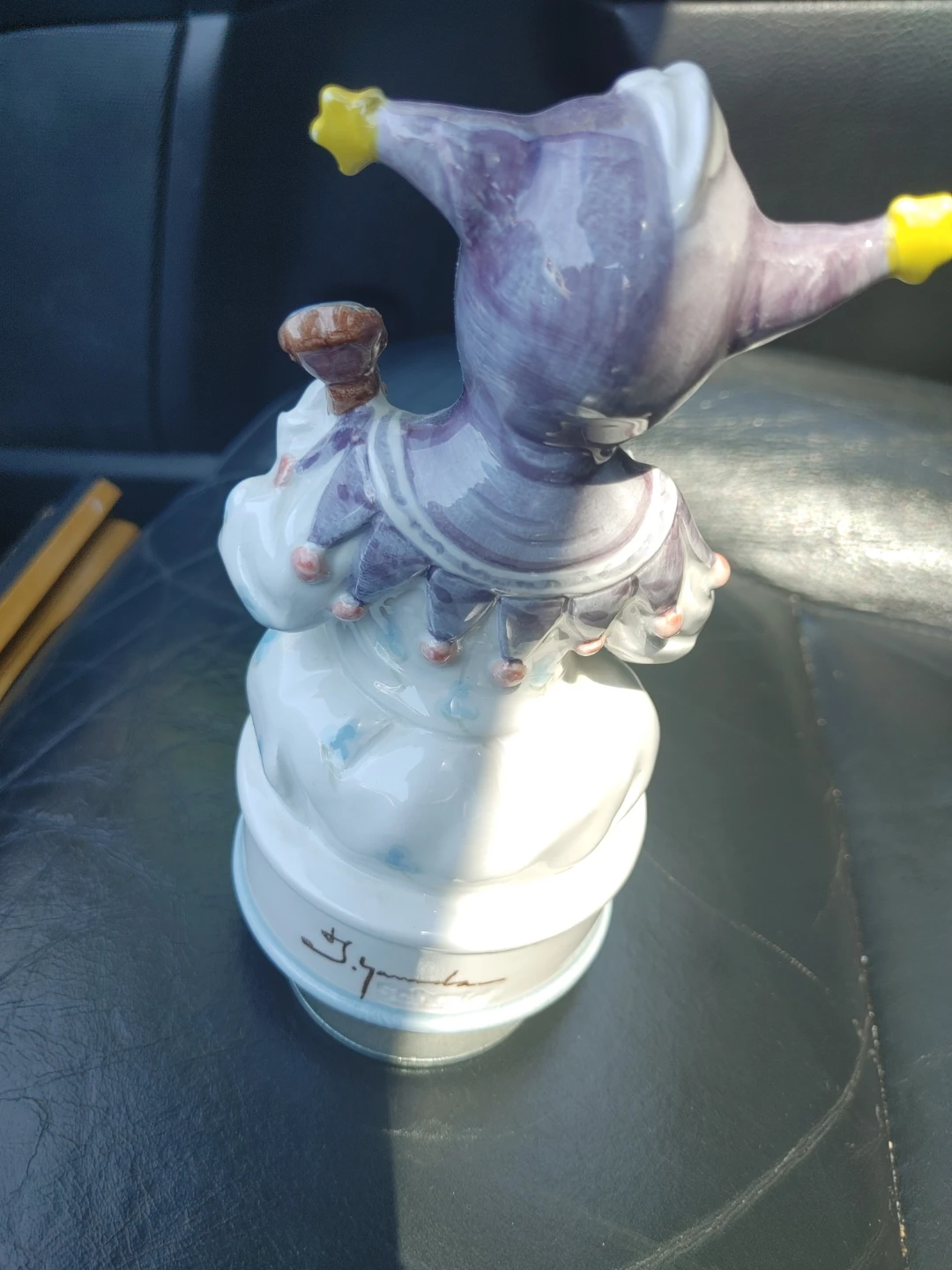 Jester Figurine with Lute