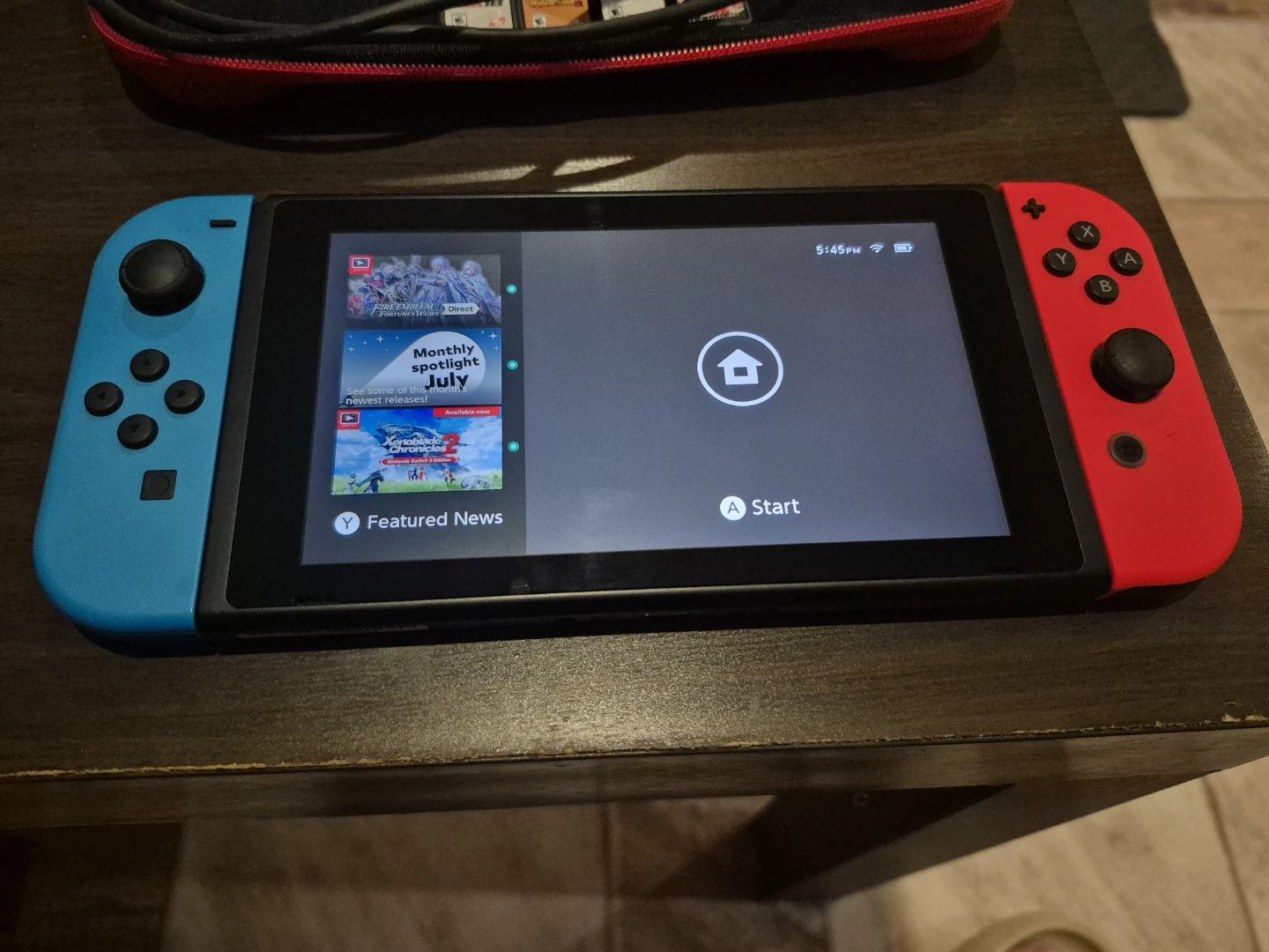Nintendo Switch Console with Games and Accessories - photo 3