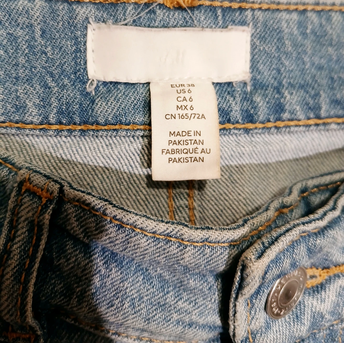 Women Small Waist 28inch H&M Wide Leg Jeans - photo 2