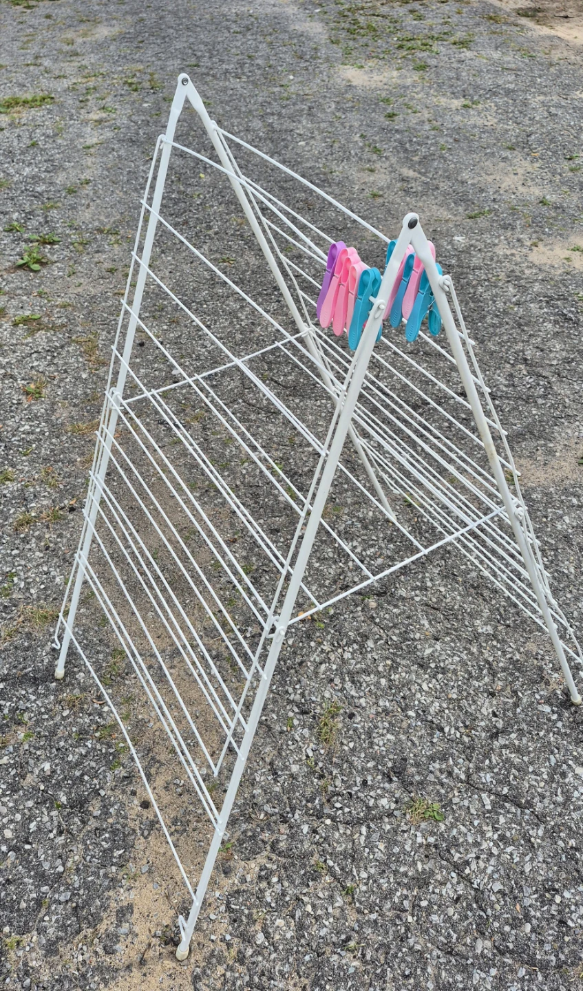 Large Folding Clothes Drying Rack - photo 4