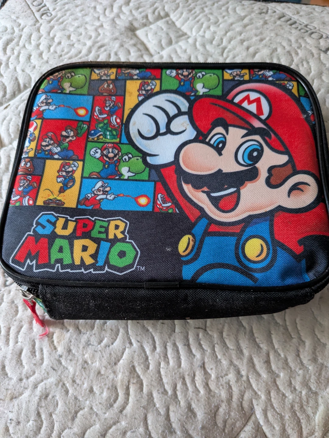 Mario and Gamer Backpack with Lunch Box and Pencil Case - photo 2