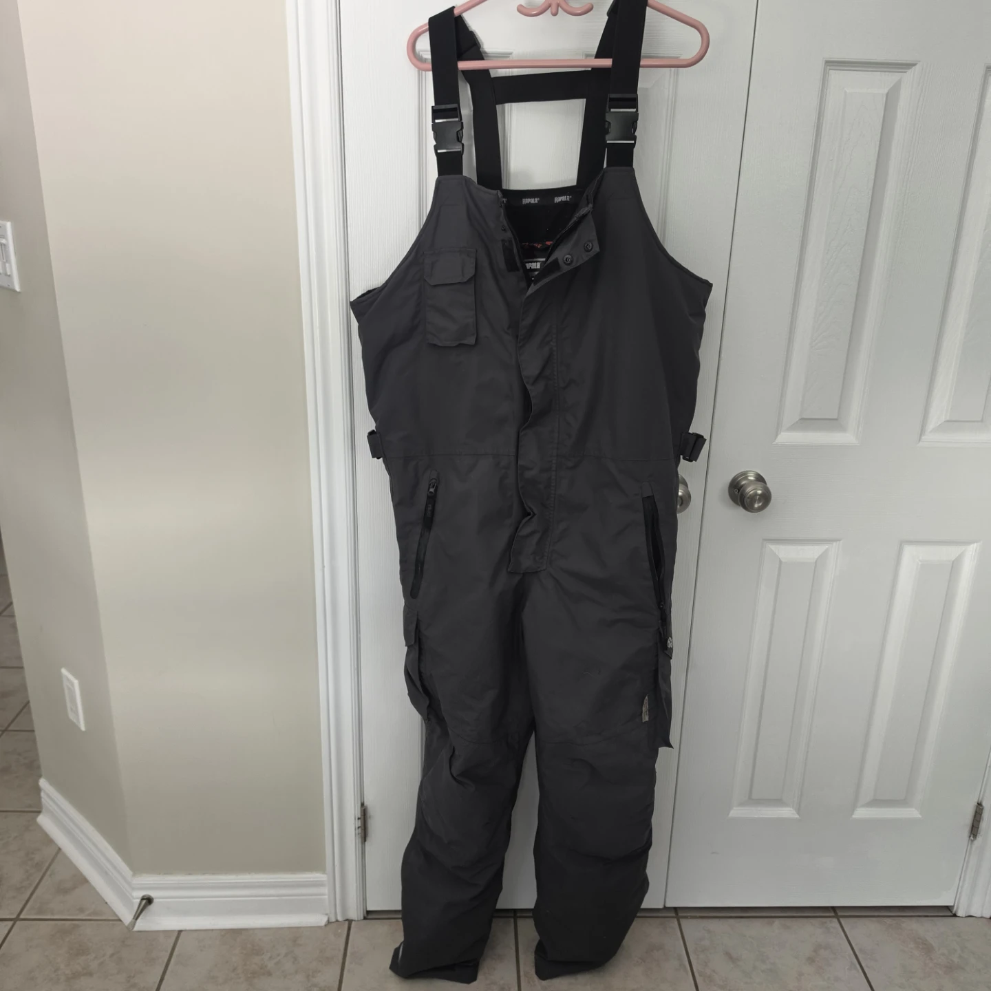 Mens XL Rapala Fishing Bib Overalls