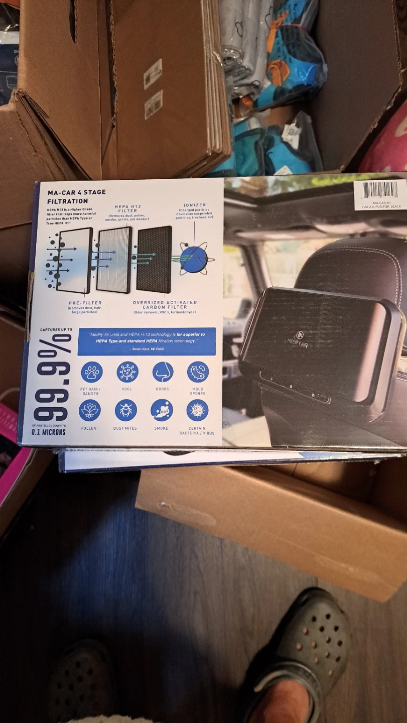 Medify Air Car Air Purifier - photo 2