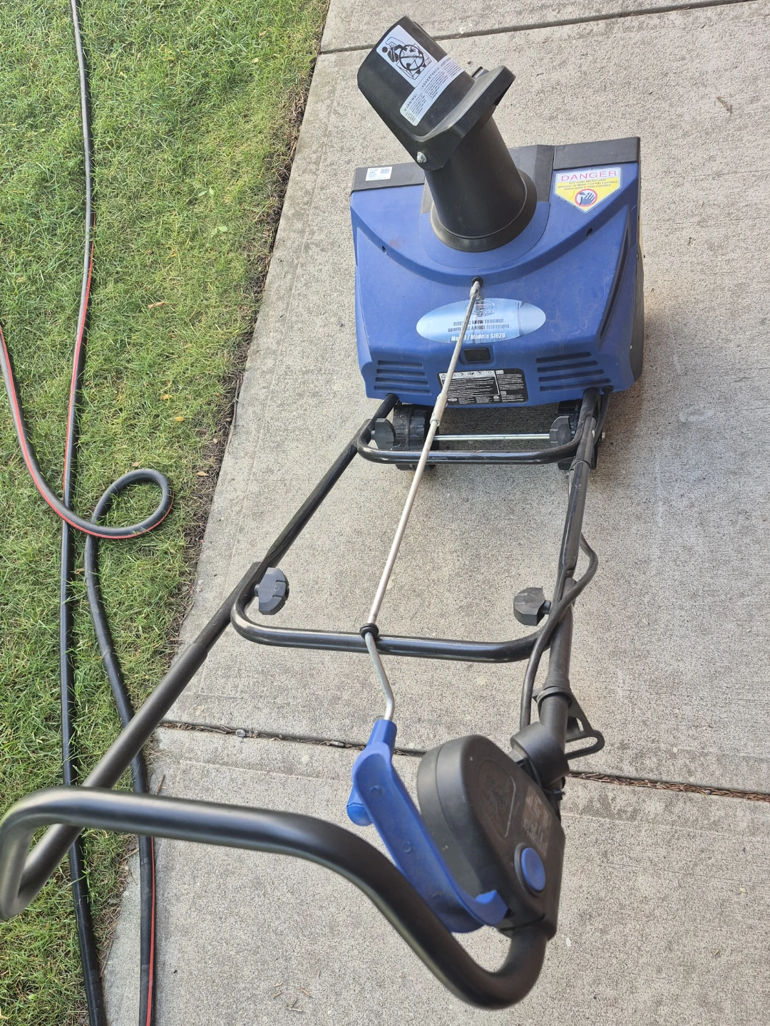 Blue Electric Snow Blower - photo 5