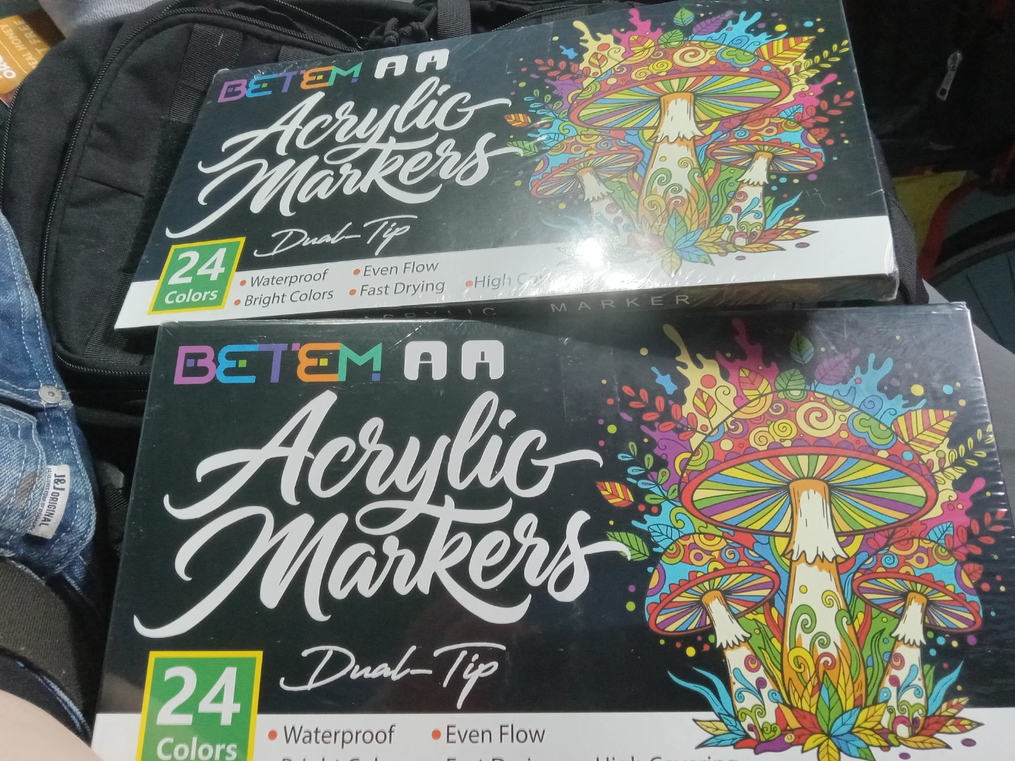 BETEM AA Acrylic Markers - 24 Colors - photo 2