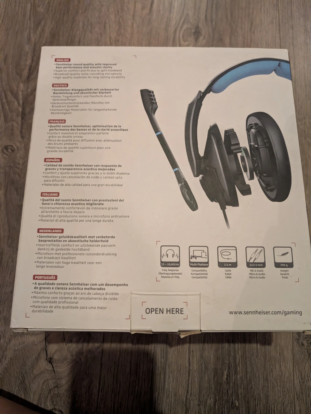 Sennheiser GSP 300 Closed Acoustic Gaming Headset - photo 5
