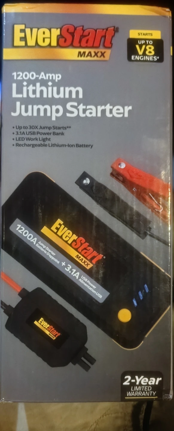 EverStart Maxx 1200-Amp Lithium Jump Starter - photo 2