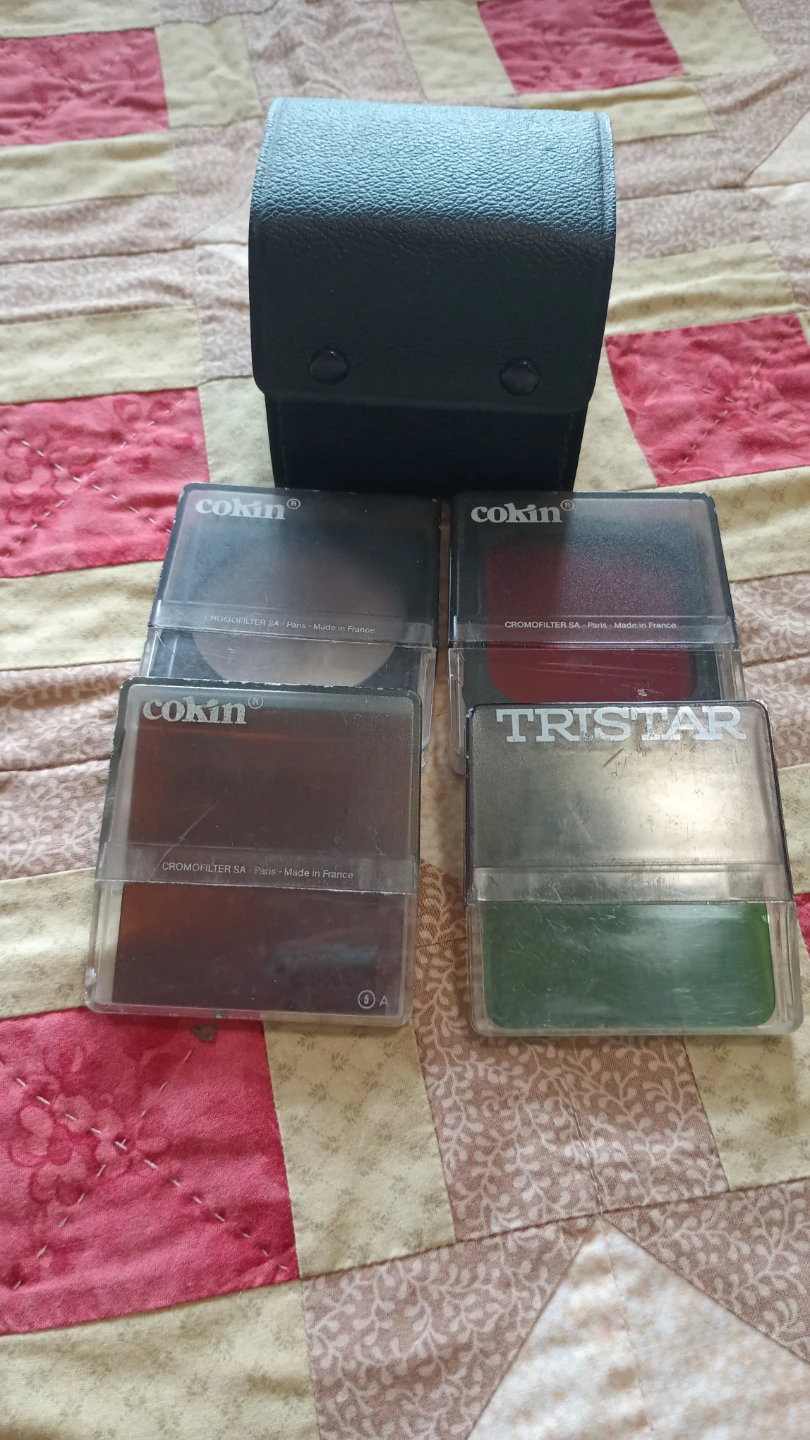 Cokin and Tristar Camera Filters with Case